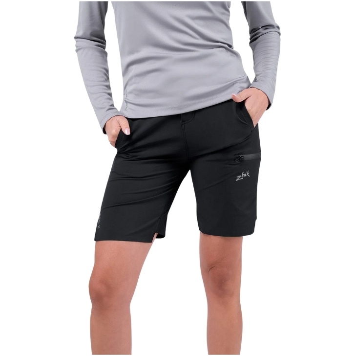 2026 Zhik Womens Stretch Fast Dry Deck Shorts SRT-0275 - Anthracite